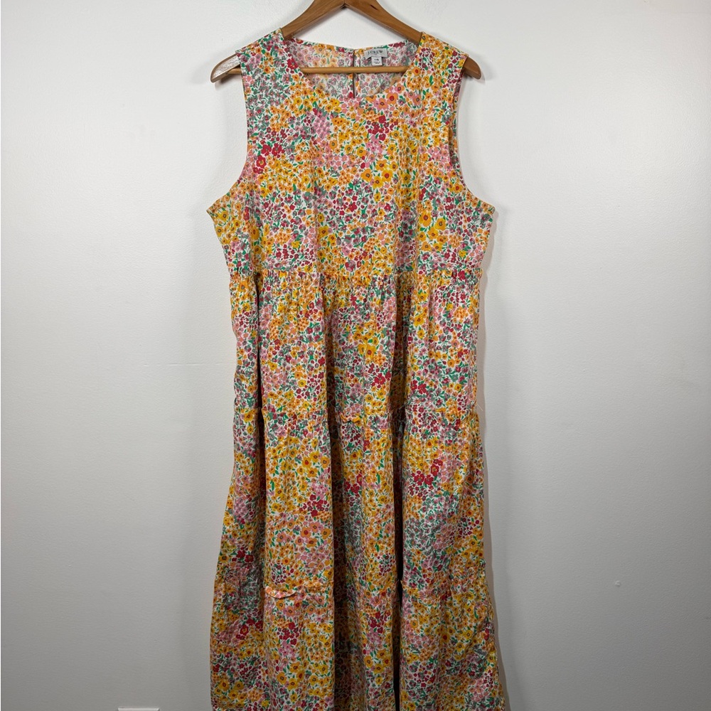 J. Crew Floral Prairie Dainty Sundress 16‎ - Picture 5 of 10